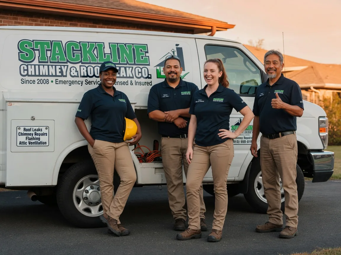 Chimney flashing repair company in New Lisbon, IN